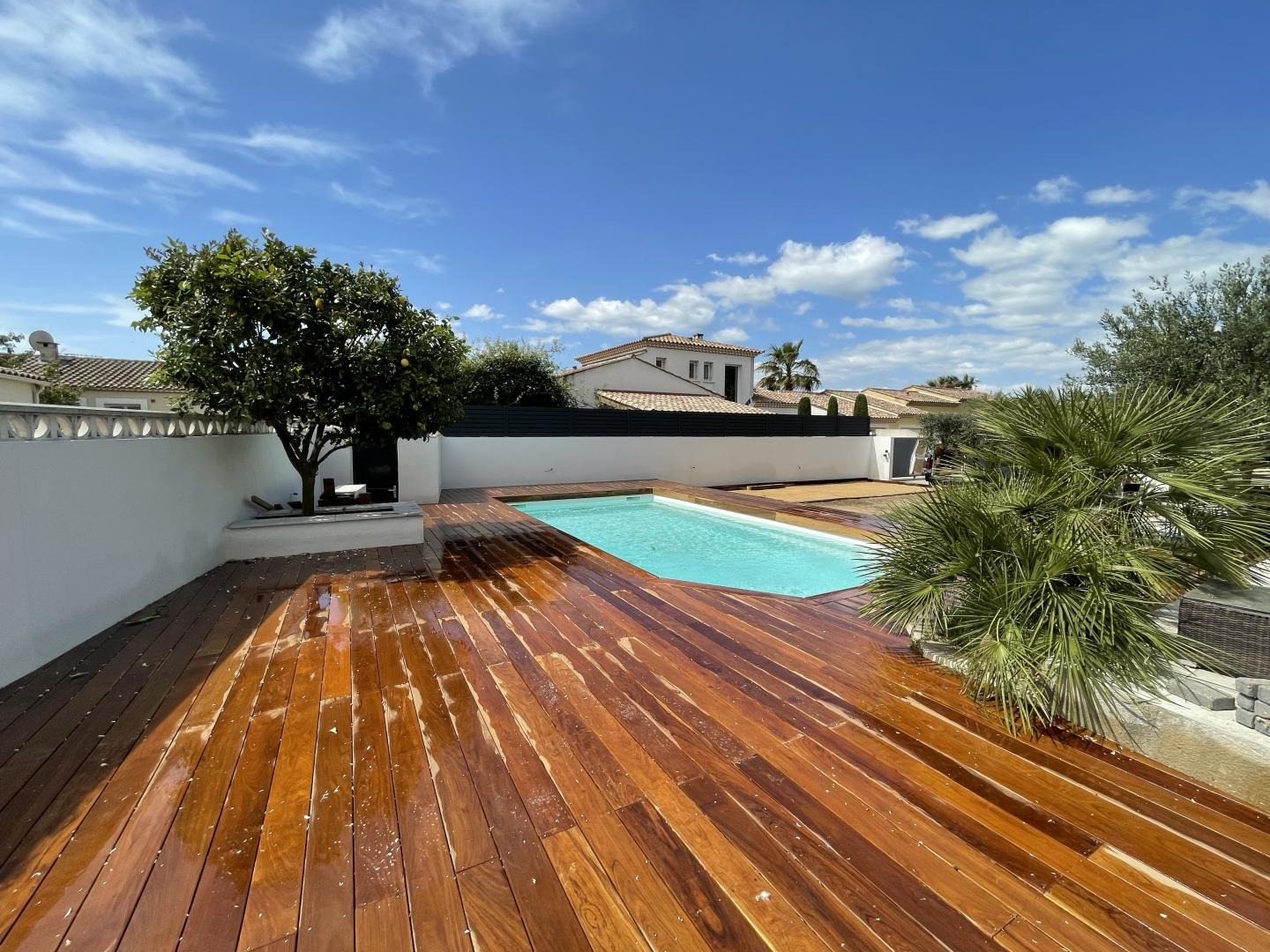 Construction terrasse bois Montpellier